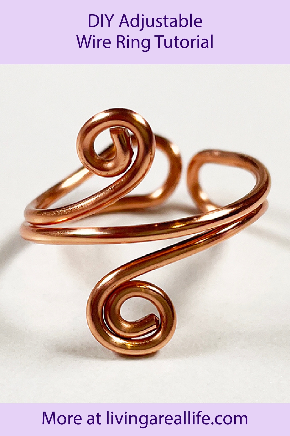 DIY Adjustable Wire Ring Living a Real Life